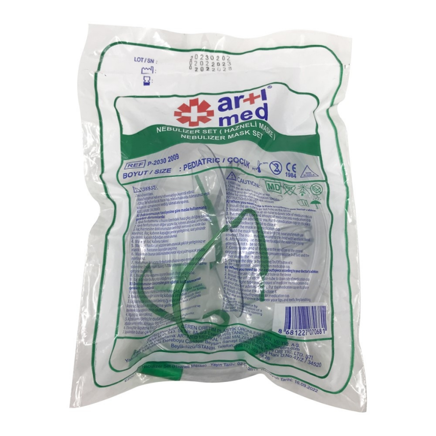  Artımed Nebulizatör Maske Seti Çocuk - 1