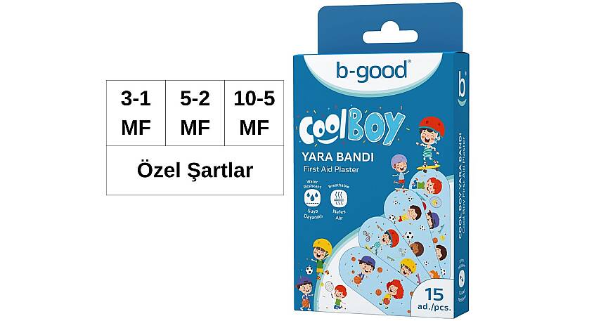 B-Good Cool Boy Yara Bandı 15'li - 1