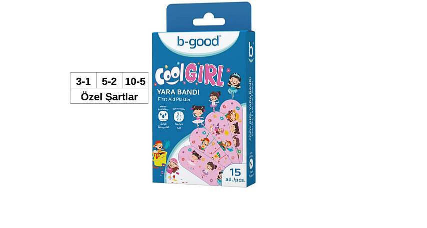 B-Good Cool Girl Yara Bandı 15'li - 1