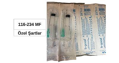 B-Good Enjektör 2 ml 3P Yeşil - Tek - B-good