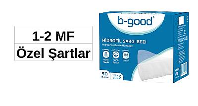B good hidrofil sargı bezi 10 Cm X150 Cm - B-good