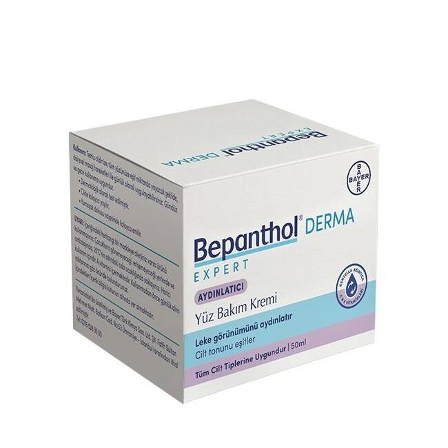 Bepanthol Derma Expert Aydınlatıcı Yüz Bakım Kremi 50 ml - 1