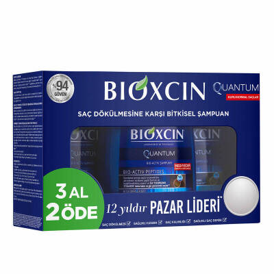 Bioxcin Quantum Kuru ve Normal Saçlar İçin Şampuan 300 ml - 3 Al 2 Öde - Bioxcin
