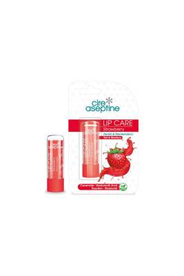 Cire Aseptine Lip Care Strawberry Renkli Dudak Bakım Kremi 4,5 gr - Cire Aseptine