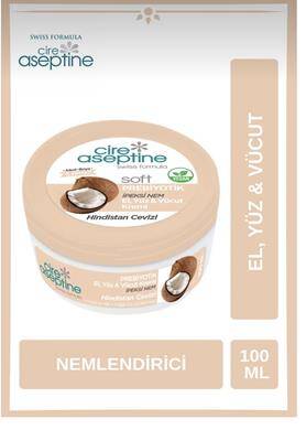 Cire Aseptine Soft Hindistan Cevizli El Kremi 100 ml - Cire Aseptine