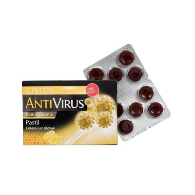 Cistus Antivirus Ballı Limonlu Pastil 10'lu - Cistus