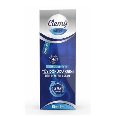 Clemy Erkek Tüy Dökücü Krem 100 ml - Clemy