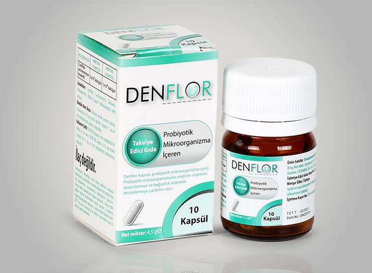 Denflor Probiyotik 10 Kapsül - 1