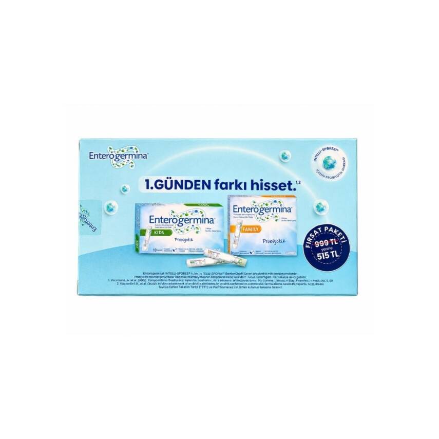 ENTEROGERMINA KIDS 10 + FAMILY 5 AVANTAJ PAKET - 1