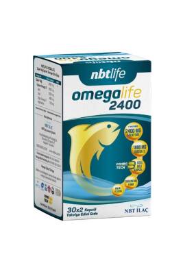 NBT Life Omegalife 2400 60 Kapsül - NBT Life