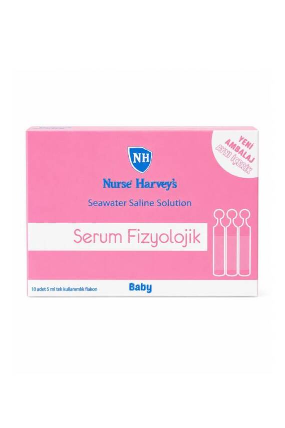 Nurse Harvey's Serum Fizyolojik Gifrer 5 ml x 10 Flakon - 1