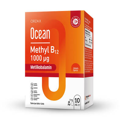 Ocean Methyl B12 Sprey 1000 mg 10 ml - Ocean