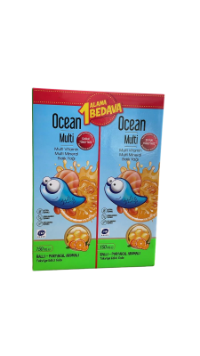 Ocean Multi Şurup 150 ml - 1 Alana 1 Bedava - Ocean