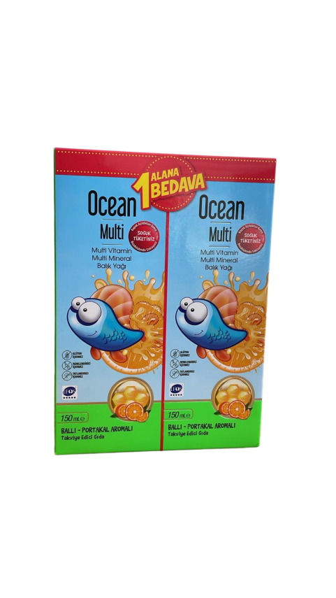Ocean Multi Şurup 150 ml - 1 Alana 1 Bedava - 1