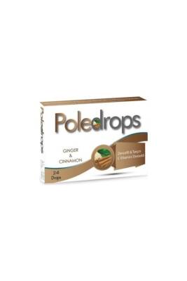 Poledrops Zencefil ve Tarçın Pastil 24 Adet - Poledrops