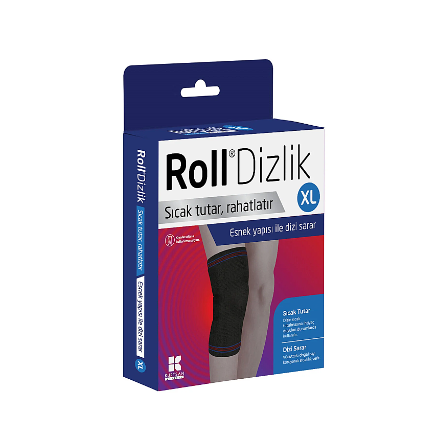 Roll Dizlik xLarge - Siyah - 1