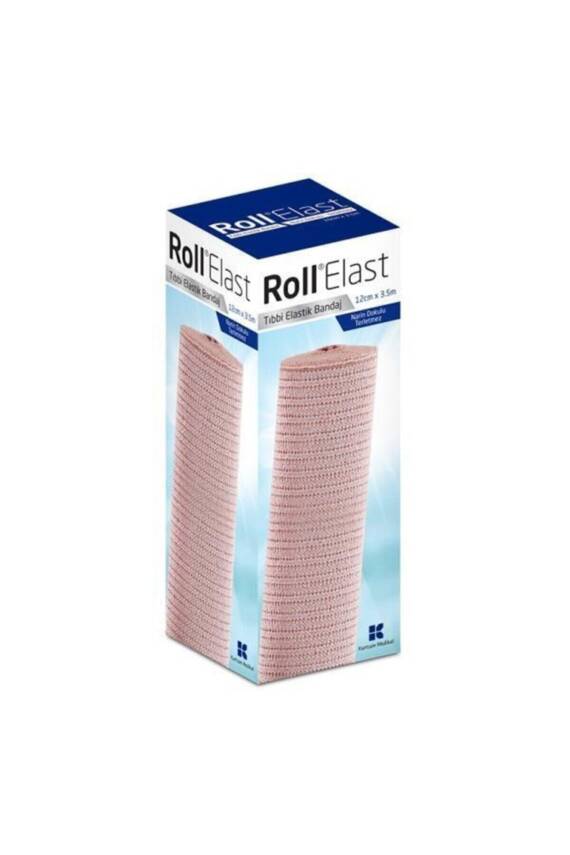 Roll Elast Bandaj Ten Rengi 12cm x 3,5m - 1