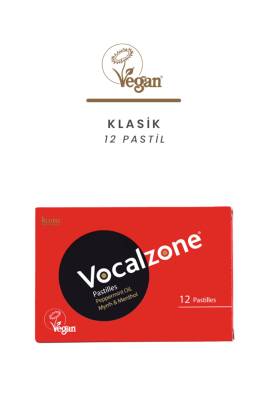 Vocalzone Klasik Pastil 12'li - Vocalzone