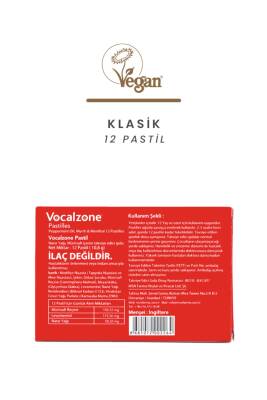Vocalzone Klasik Pastil 12'li - 2